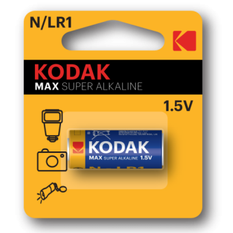 Батарейки Kodak LR1-1BL /N MAX SUPER Alkaline [KN-1] (12/72/27648)